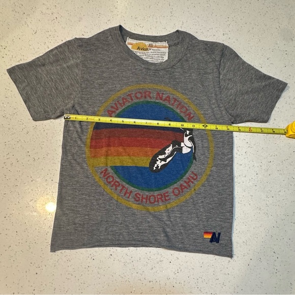 Aviator Nation pre-loved SIGNATURE BOYFRIEND TEE - Picture 5 of 16